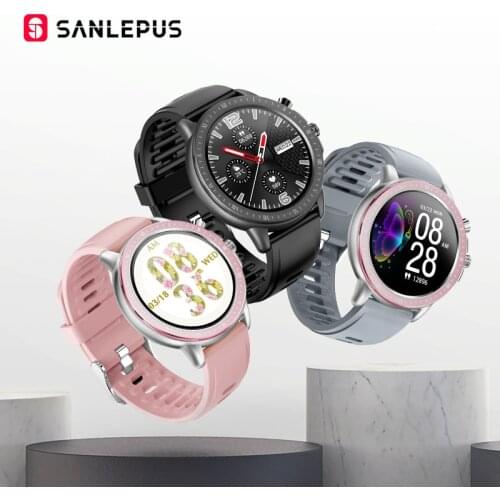 SANLEPUS 2021 NEW Smart Watch Sport Heart Rate Monitor Waterproof Fitness Bracelet Men Women Smartwatch For Android Apple Xiaomi