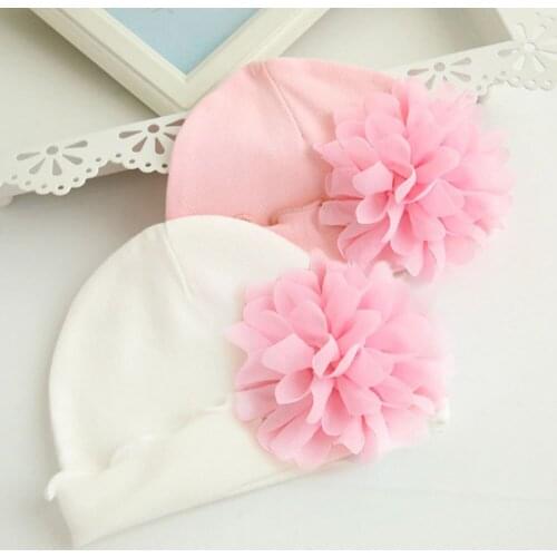 New babies Infants Clothing Sets the Princess Hat Children with Lovely Baby Hat Flower bonnets baby accessories