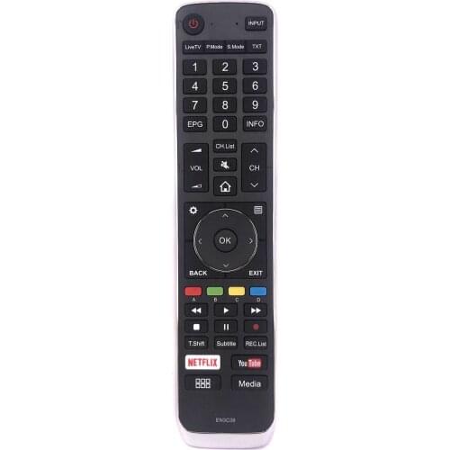 New Original EN3C39 Remote Control with NETFLIX YouTube For Hisense Smart TV 55N8700UW 50M7030UW 50N7 65N8 75N9 55PX 75P7 65P8
