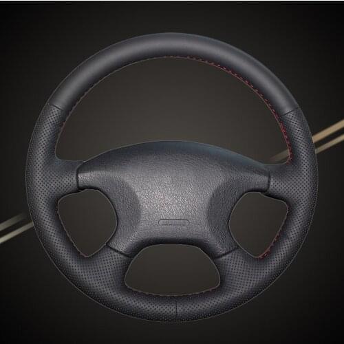 Auto Braid On The Steering Wheel Cover for Citroen Elysee 2005-2013 C-elysee Citroen Xsara Picasso Car Wheel Cover Car-styling