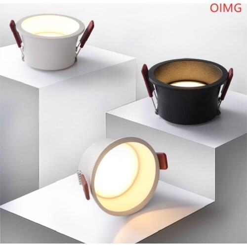 2021 New Style Beam Angle 60 Degree Recessed LED Downlight 20W 18W 15W 12W 9W 7W Dimmable Deep Glare LED Ceiling Lamp Spot Light