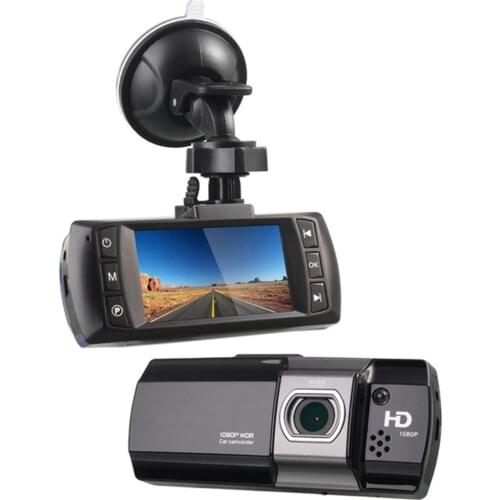 Professional Automobile Recorder 1080P Car HD Digital DVR with Night Vision IR Light Wide Angle Stop Monitoring Recorder