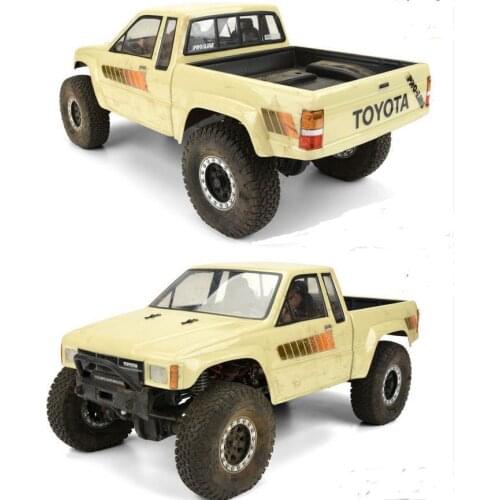 Rock Cralwer Clear 4x4 Truck Body For 1/10 D90 TF2 Axial SCX10