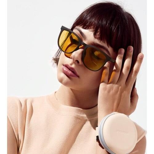 GY Foldable Sunglasses 2021 New Trendy Womens Summer UV Protection Sun-Proof Sun Glasses Big round Face Slimming