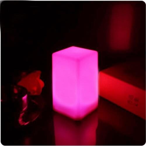 Battery Led Cubes Led Glow Cube Stools Led Luminous Light Bar Stool Color Changing For Event/Party/Wedding/Pub/Night club 50pcs