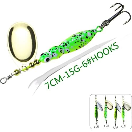 Goods For Fishing Lure/Accessories/Tackle Sea Crankbait Wobbler Artificial Bait Hard Swimbait Spoon Bass Sinking Metal Spinner