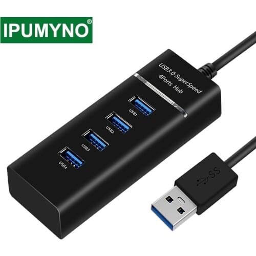 USB C HUB Multi Type-C 3.1 USB 4 Port For MacBook Air Pro Computer PC Laptop Accessories Usb 3 3.0 Hub OTG Adapter Splitter