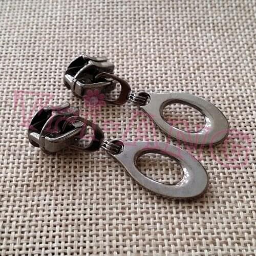 20pcs/lot, Black Color 5# Plating Metal Zipper Slider Whole-sale Garment Accessories