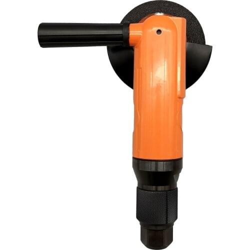 4Inch 100MM Pneumatic Angle Grinder Polisher Sander Knob Type Air Angle Grinding Tools 10000RPM Pneumatic Tools Length 225mm