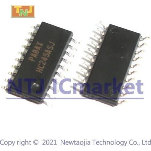 5 PCS MM74HC245ASJX SOP-20-5.2MM HC245ASJ 74HC245 Octal bus transceiver 3-state