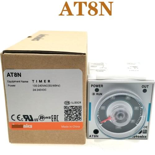 AT8N New Original Autonics Multi-Range Timer Relay