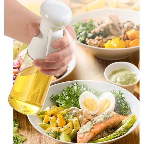 Salad Cruets Oil Control Cans Olive Oil Spray Bottle Kitchen BBQ Grilling Barbecue Cooking Household Vinegar Fitness Diffuser