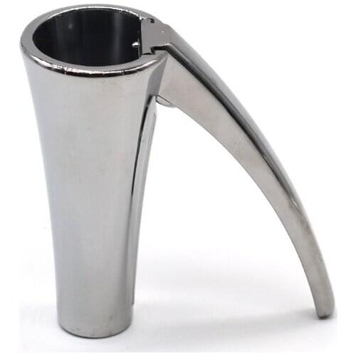 A household tool for peeling walnuts. A pecan clamp is a pair of tongs used to shuck nuts