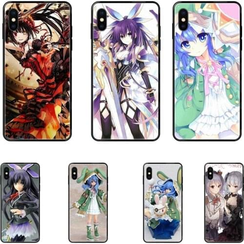 Arrival For Huawei Honor Mate Play V10 View 10 20 20X 30 Lite Pro Y3 Y5 Y9 Nova 3 3i Pro New Date A Live Black Soft TPU Cell
