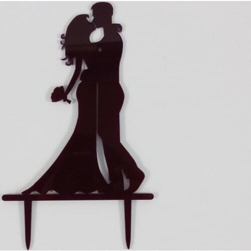 Custom Wedding Souvenir Bride and Groom Cake Topper,Romantic Purple Acrylic Wedding Decoration,Engagement Cake Topper,Cake Decor