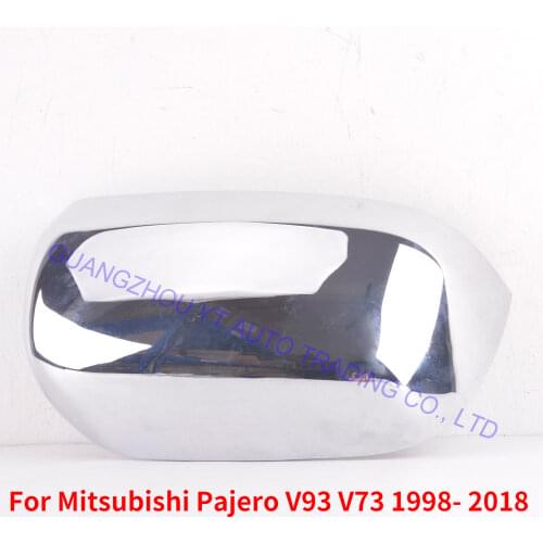 CAPQX For Mitsubishi Pajero V93 V73 1998- 2018 Rearview Mirror Cover Rear view mirror Cap Housing Shell