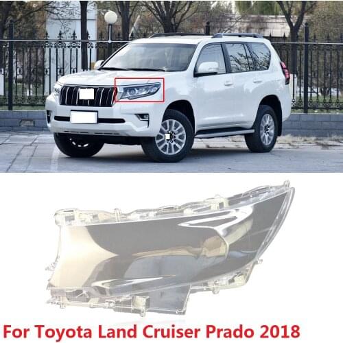 CAPQX For Land Cruiser Prado 150 LC150 FJ150 2018 Headlamp Lampshade Headlight Waterproof Bright Lamp Shade Shell Cover