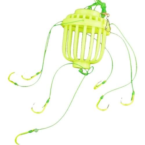 New Spherical Luminous Sea Box Monsters Fishing Explosion Hooks Carp Fishhook Tackle