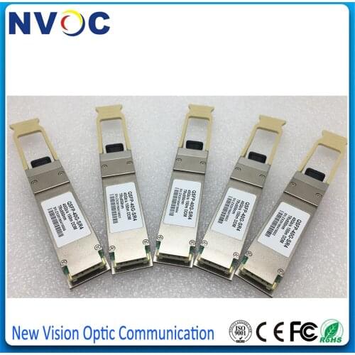 Free Shipping 4Pcs/Lot 40G QSFP+SR4 DDM OM3 100m Optical Module,Four channel 40G QSFP+ 850nm OM3 100M MPO MTP Transceiver Module