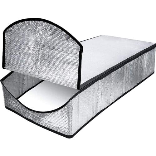 Garden Fireproof Waterproof Home Bubble Aluminum Foil Seal Thickened Zipper Attic Stairs Insulation Cover Universal Ladder Tent