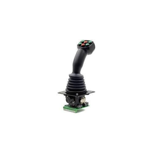 SJ100 Indusrial Joystick with HD10 6 buttons red yellow green