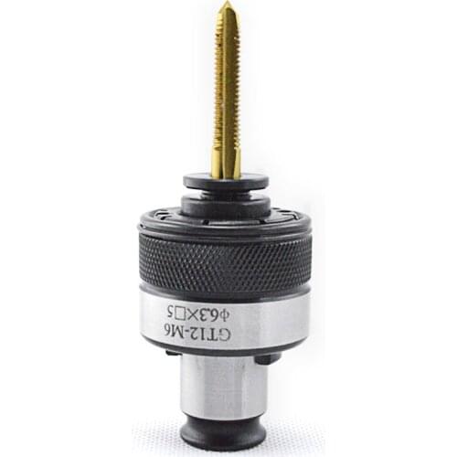 ISO standard GT12 M3-M16 tapping collet Pneumatic Electric Tapping Machine Chucks M3-M16 Tap chuck Collet overload protection