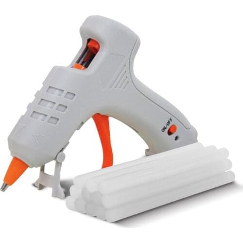 KSEIBI EU 20W/60W High Temp Hot Melt Glue Gun W/ 7mm/11mm Glue Stick for Art Crafts Home Decoration DIY Hand Tool ON\OFF Switch