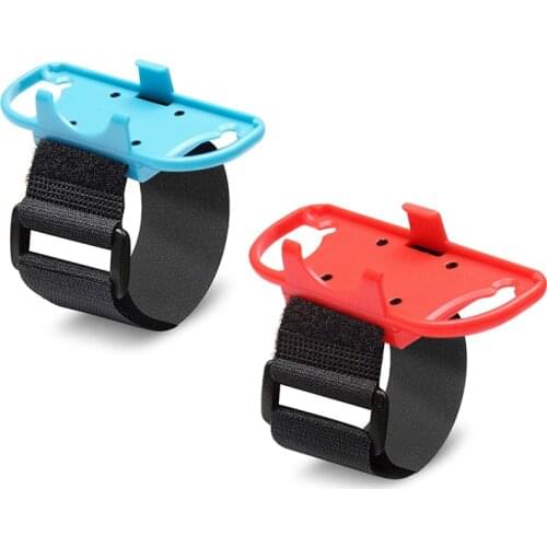 1 Pair Adjustable Elastic Dance Wrist Band Strap Wristband For Nintendo For Nintend Switch Just Dance Joy-Con Controller