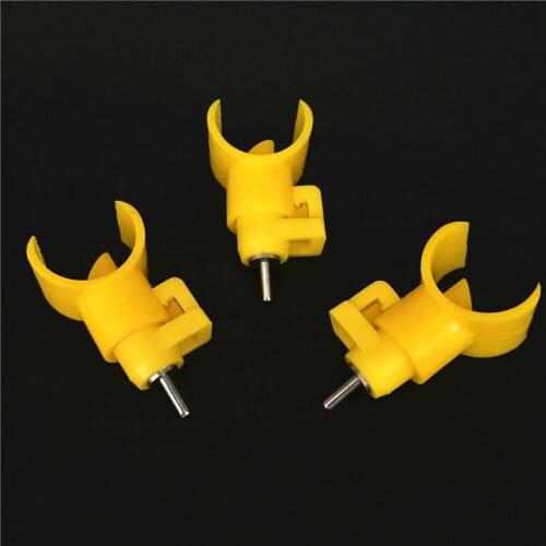 100 sets Chicken Ball drinking Ball drinker Yellow Pipe diameter 25mm Chicken equipment wholesale Free shipping