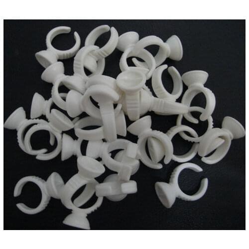 Freeshipping 1000Pcs 11MM Size Tattoo Ink Rings For Permanent Makeup Tattoo Pigment Holder Ink Containers