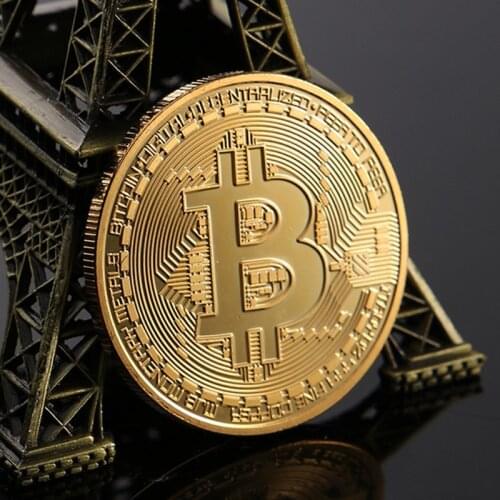 Base Bitcoin Coin Souvenir Gold Plated Collectible Gift Bit Ethereum Litecoin Art TRX Collection Physical Commemorative Gift