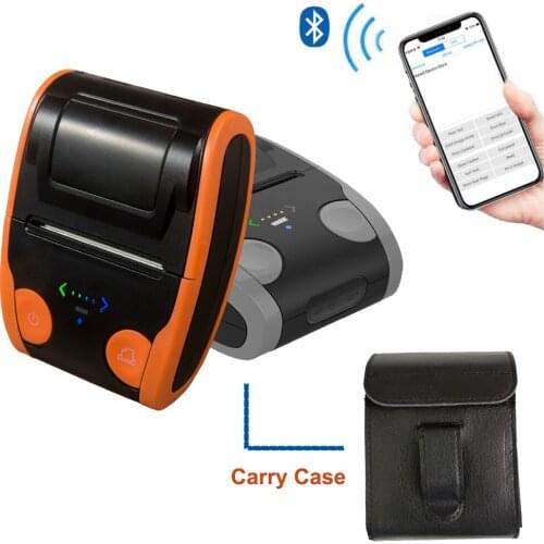 Wireless Mini 58mm Bluetooth Portable Thermal Receipt Printer