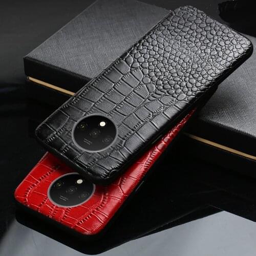 Luxury Genuine Leather Case For Oneplus 9pro 7T 8 8Pro 6 6T 8T shockproof protective back cover for one plus 7t pro 8Pro 9