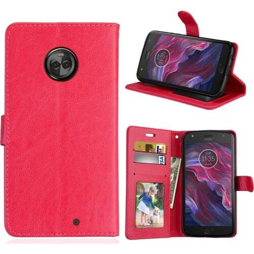 Flip case for Motorola Moto X4 XT1900 X 2017 (4th gen) Luxury wallet case stand case for MOTO X4(2017) phone case anti-knock