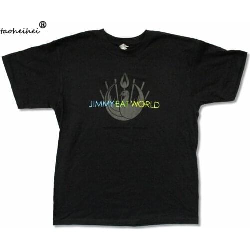 Jimmy Eat World Bird Black T Shirt New Official Band
