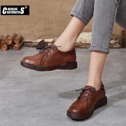 Cuculus genuine leather women martin shoes Flats luxury womens four seasons boots wedding ankle boots for women