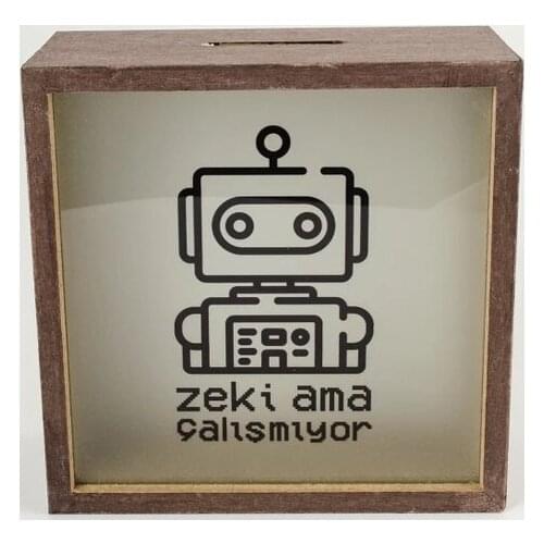 Wood and Glass Design Piggy Bank decorative objects Декоративные элементы Objetos decorativos