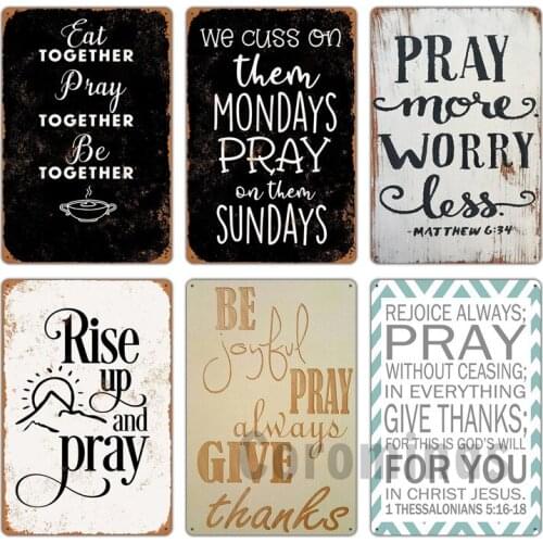 Motto Tin Sign Vintage Metal Painting Retro Iron Poster Wall Art Shop Home Decor Crafts Festival Decorative Gift For Living Room