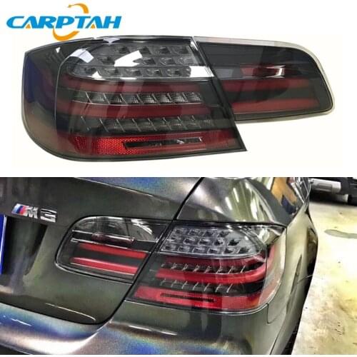 For BMW M3 E92 2008 2009 2010 2011 2012 2013 LED Car Taillight Tail Lights Rear Fog Lamp Dynamic Turn Signal Reverse BrakeLight