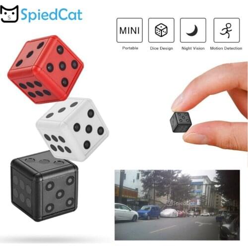Mini HD Infrared Night Lens Sports Video Recorder Detection Micro DV Camera Action Keychain Motorcycle Camcorder Support TF card