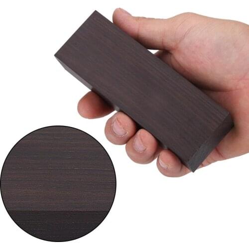 New arrival DIY Knife Handle Material Ebony Wood Purple Sandal Wood In East African Ebony Handmade Material Support