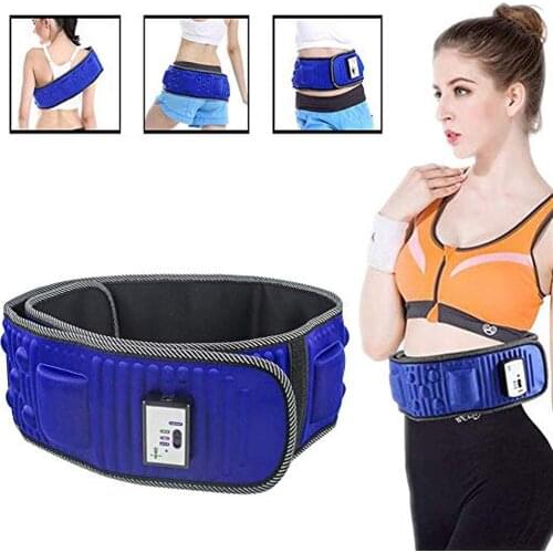 Slimming Belt X5 Times Electric Vibration Fitness Massager Machine Lose Weight Burning Fat Abdominal Muscle Stimulator For Hip