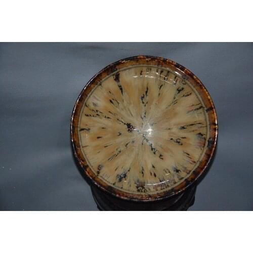 Rare Yuan Dynasty(1271--1368)Jizhou Kiln porcelain bowl ,carved dragon, best collection & adornment, Free shipping