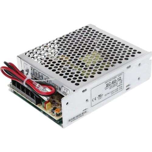 SC-60W-12V5A Switching Power Supply With UPS Monitor AC Battery Charger