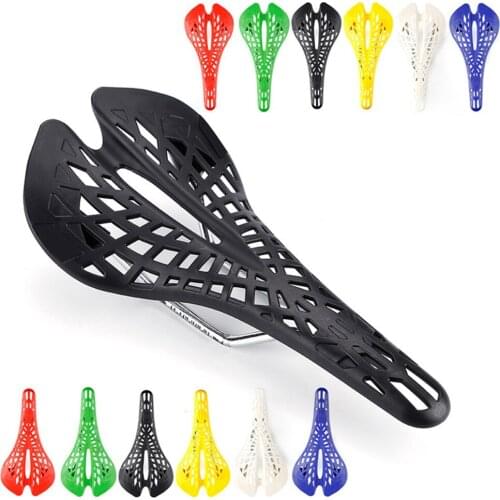 MTB Bike Saddle Seat Super Bicycle Saddle Light PVC Cushion ultra-light shock-absorbing saddle equipment