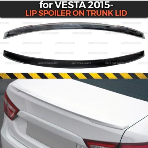 Lip spoiler for Lada Vesta 2015- ABS plastic sport style car styling car accessories decoration aero dynamic racing tuning