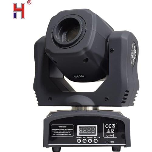 60W Led Spot Moving Head Light Mini Dmx Light Disco Dj Lighting Led Stage Lights Dj Lights High Brightness For Party Concert