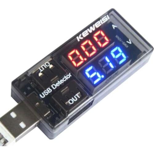 USB Charger Doctor Current Voltage Charging Detector Battery Voltmeter Ammeter For Factories Laboratory