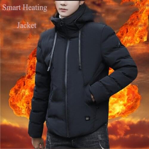 Windproof Winter Back Heating Jacket Fashion Vest USB Mountaineering Shopping Skiing Keep Warm Jacket For Men And Women 2020