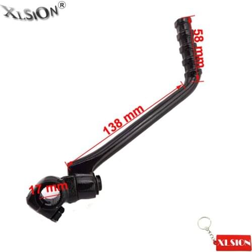 XLSION 16mm Kick Start Starter Lever For 140cc 150 160cc Chinhese Pit Dirt Motor Bikes Engine Lifan YX YCF SDG SSR